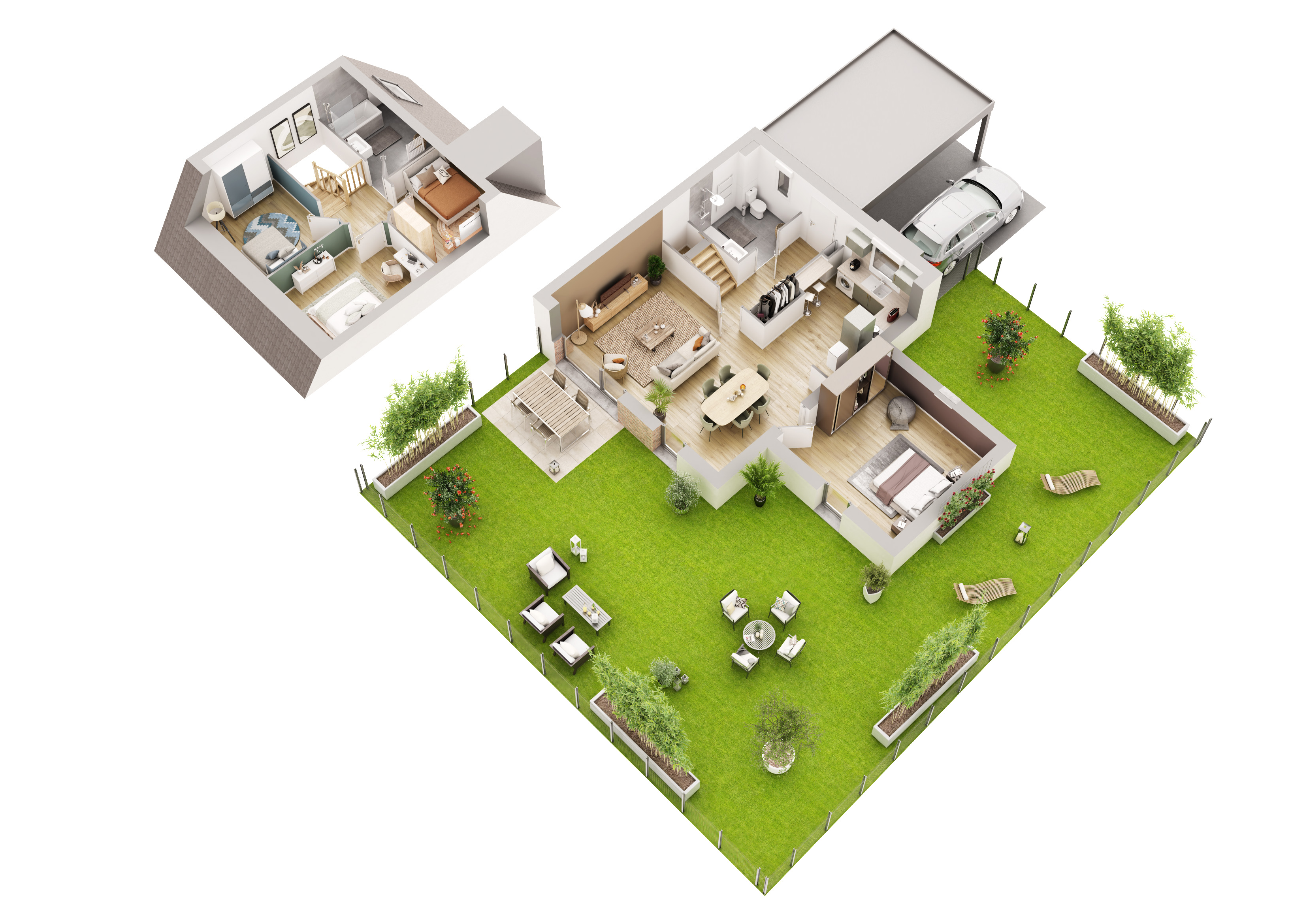 Maisons de 3 à 4 chambres Esquerchin - Le Clos de l'Abbaye
